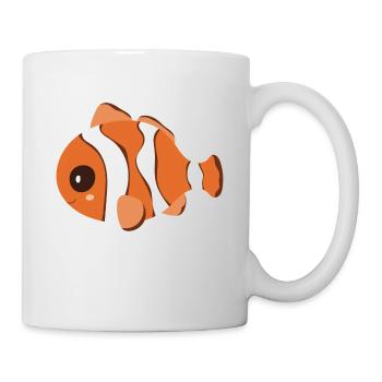 Clown fish - Mug - white - Right