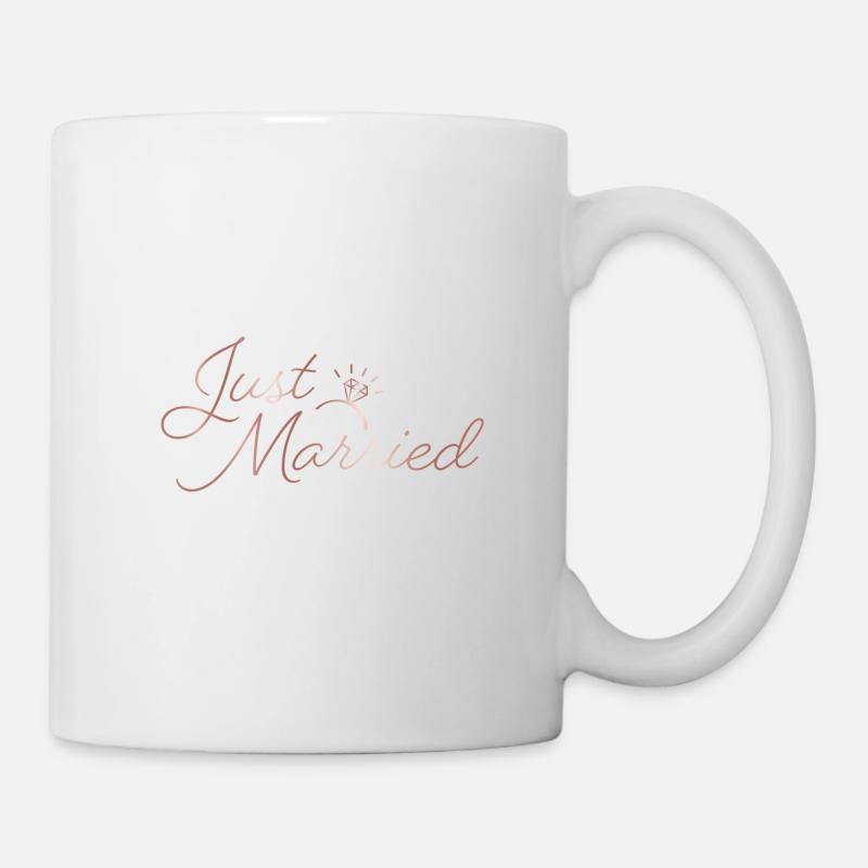 Tout juste marié - Mug blanc - blanc