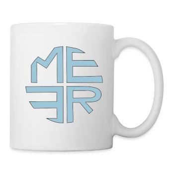 Meer türkis - Tasse - Weiß - Rechts
