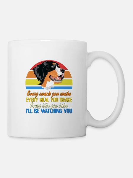 Chien de montagne bernois - Mug blanc - blanc