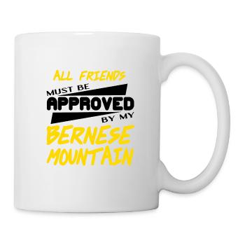 Chien de montagne bernois - Mug blanc - blanc - Droite