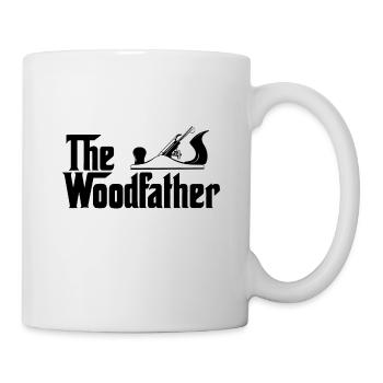 Charpentier réparation artisanat construction bois cadeau - Mug blanc - blanc - Droite
