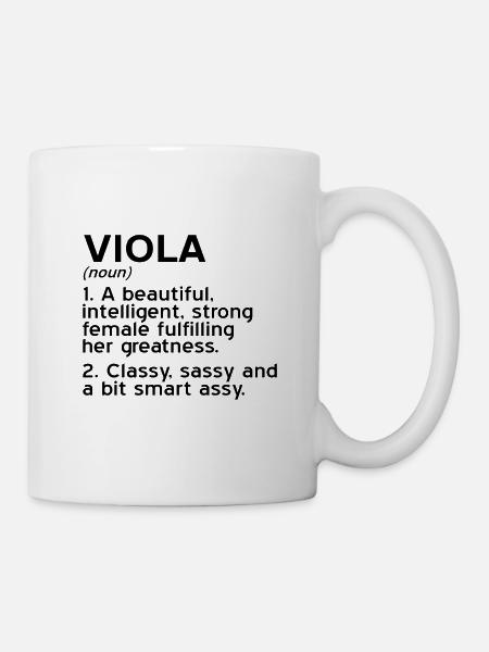 viola - Mug - white