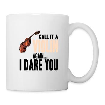 Bratsche - Tasse - Weiß - Rechts