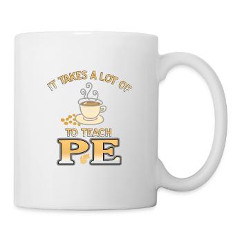 PE teacher - Mug - white - Right