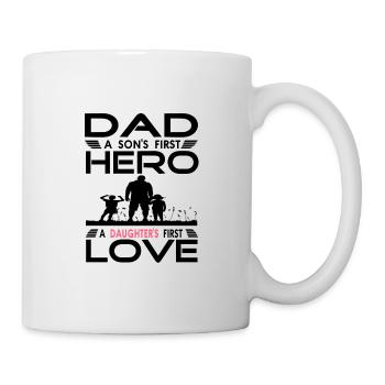 Father and daughter gift - Mug - white - Right