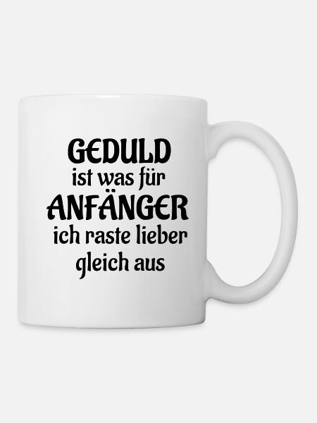 patience - Mug - white