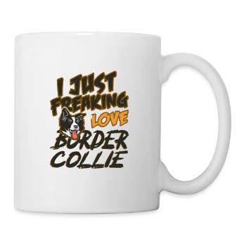 Border Collie Herding Dog Shepherd Gift - Mug - white - Right