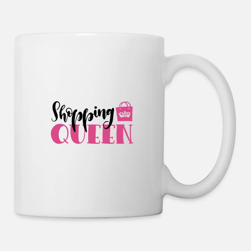 Shopping Queen - Tasse - Weiß