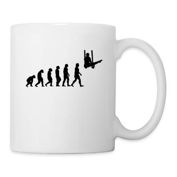 Turner Rings Gymnastique Calisthenics L Sit Rings - Mug blanc - blanc - Droite