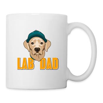 Labrador - Tasse - Weiß - Rechts