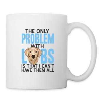 Labrador - Tasse - Weiß - Rechts