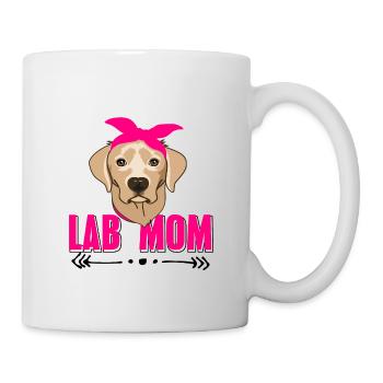 Labrador - Tasse - Weiß - Rechts