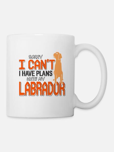 Labrador - Tasse - Weiß