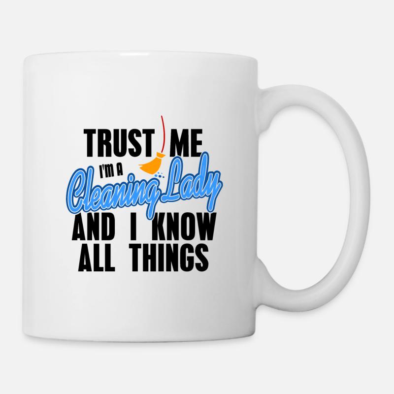 Cadeau de femme de ménage - Mug blanc - blanc