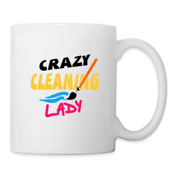 Cleaning lady gift - Mug - white - Right