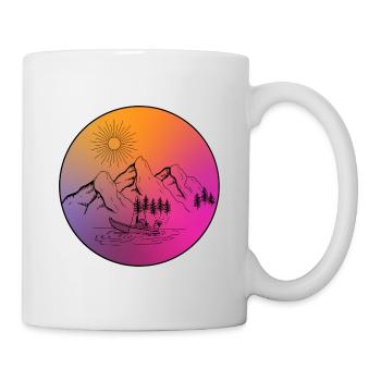Draußen - Tasse - Weiß - Rechts