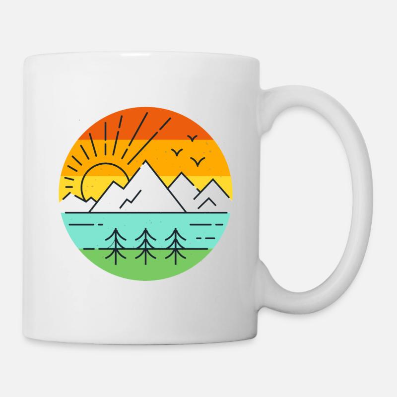 Landscape Nature - Mug - white