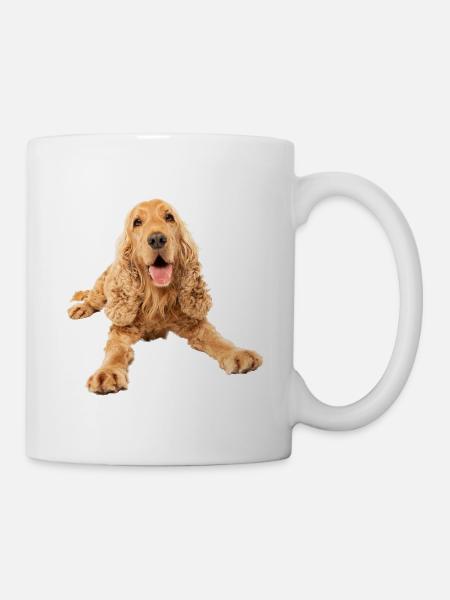 Cocker Spaniel Photomotiv - Mug blanc - blanc