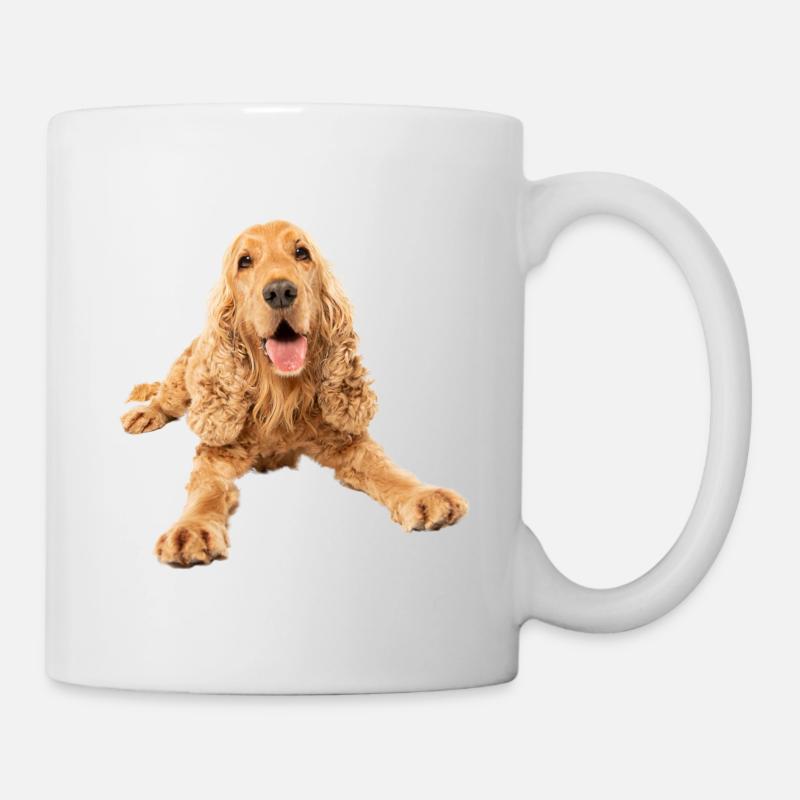Cocker Spaniel Photomotiv - Mug blanc - blanc
