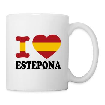 I love Estepona - Mug - white - Right
