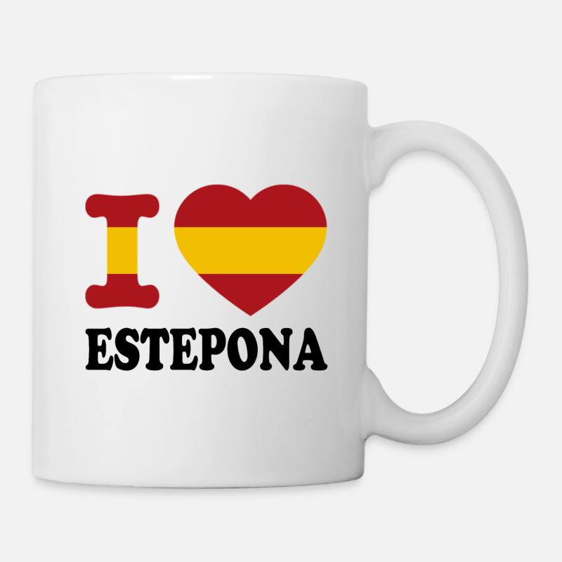 Ich liebe Estepona - Tasse - Weiß