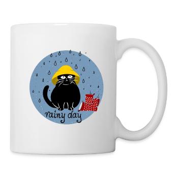 rainy days - Mug - white - Right