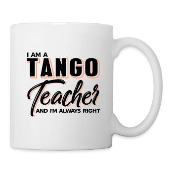 Tango - Tasse - Weiß - Rechts