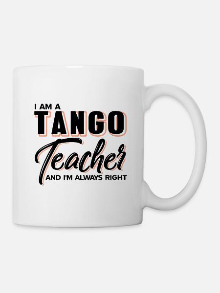 Tango - Mug blanc - blanc