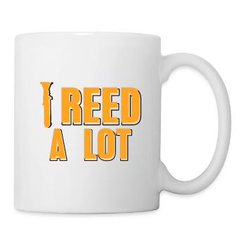 Klarinette - Tasse - Weiß - Rechts