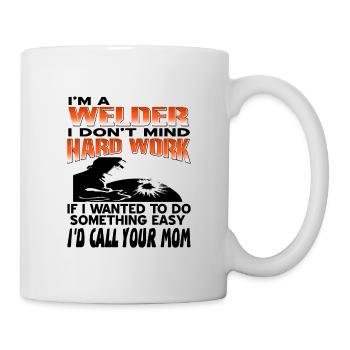 Soudeurs - Mug blanc - blanc - Droite