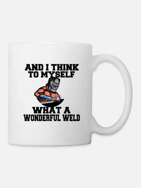 welder - Mug - white