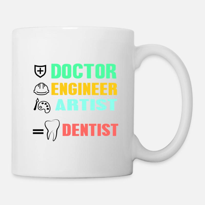 Dentiste - Mug blanc - blanc