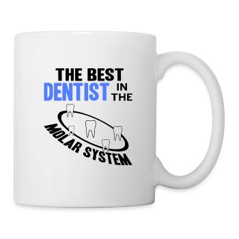 Zahnarzt - Tasse - Weiß - Rechts