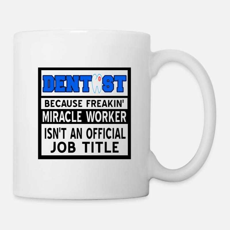 Dentiste - Mug blanc - blanc