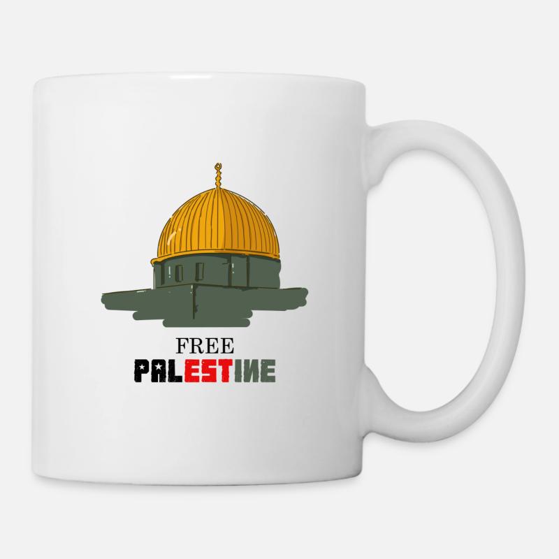 Free palestine - Mug - white