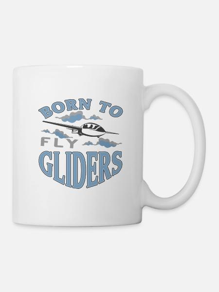 Planeurs - Mug blanc - blanc