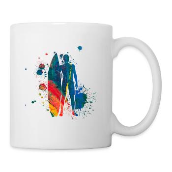 Surfing - Mug - white - Right