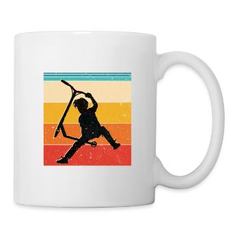 Freestyle-Roller - Tasse - Weiß - Rechts