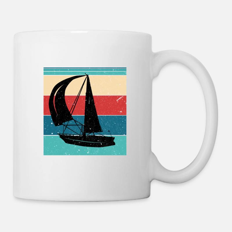 Voile - Mug blanc - blanc
