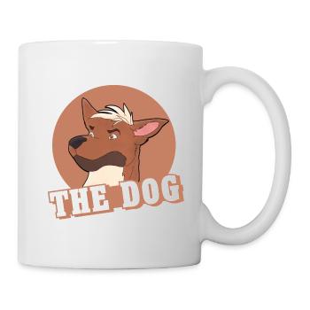 Der Hund - Tasse - Weiß - Rechts