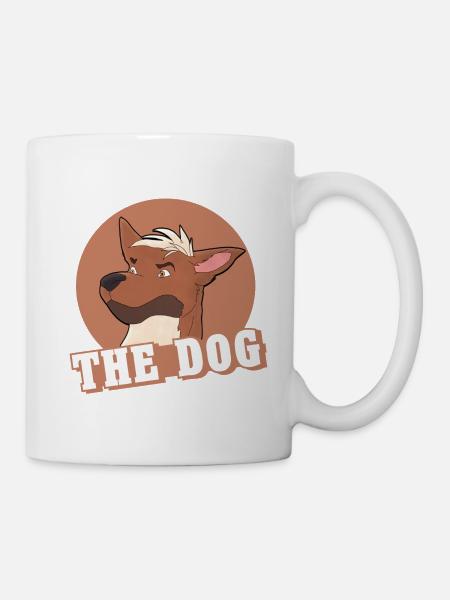 Le chien - Mug blanc - blanc