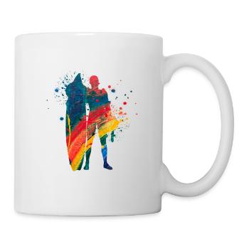 Surfing - Mug - white - Right