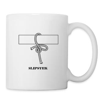 Segelknoten Seemannsknoten Slipstek - Tasse - Weiß - Rechts
