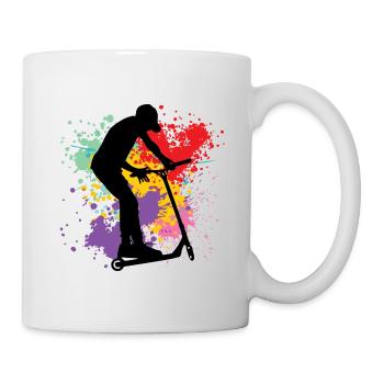 Freestyle-Roller - Tasse - Weiß - Rechts