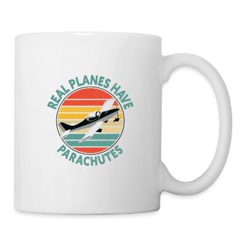 Ultralight Aircraft Breezer B400 Pilot Aircraft - Mug - white - Right