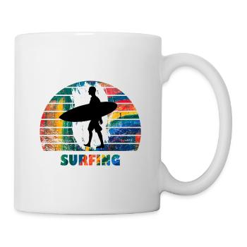 Surfing - Mug - white - Right