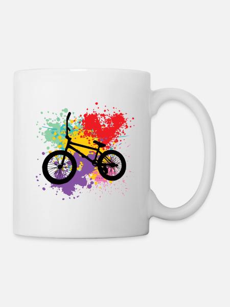 Bmx - Mug blanc - blanc
