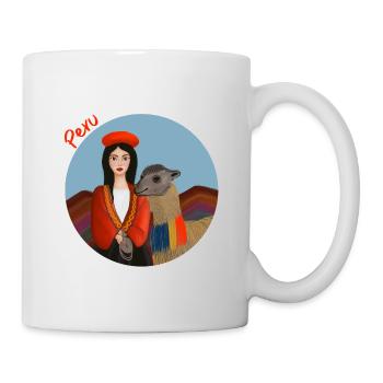 Apapucharse - Peru - Tasse - Weiß - Rechts