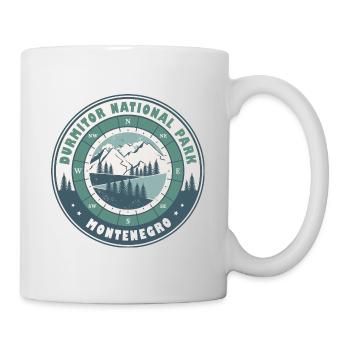 Durmitor National Park Montenegro Vintage Hiking - Mug - white - Right